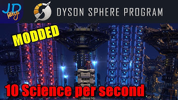 New Goal 10 science per second 🪐 MODDED Dyson Sphere Program EP17 🌌 Lets Play/Walkthrough