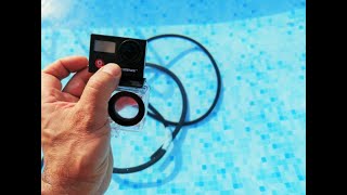 MANUTENZIONE PISCINA BESTWAY E PULIZIA PISCINA E FILTRO IN ECONOMIA  pulire la piscina VISUAL GO PRO