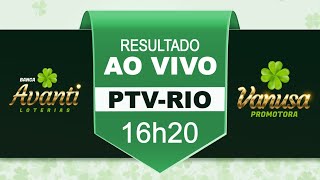 Resultado do jogo do bicho ao vivo - PTV-RIO 16h20