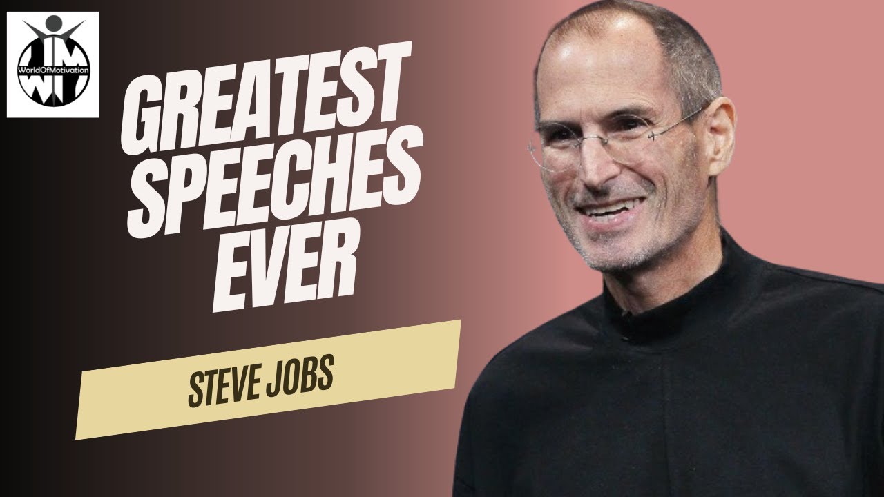 Steve Jobs One of The Greatest Speeches Ever YouTube