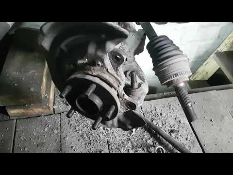Передние подшипники авенсис как поменять
