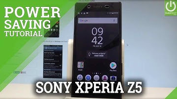 SONY Xperia Z5 POWER SAVING / Low Power Solution