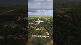 Too much traffic! Can I make the landing? 😱 #flightsimulator #shorts