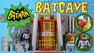 McFarlane Toys Batman Classic TV Series Batcave Playset UnBoxing Review