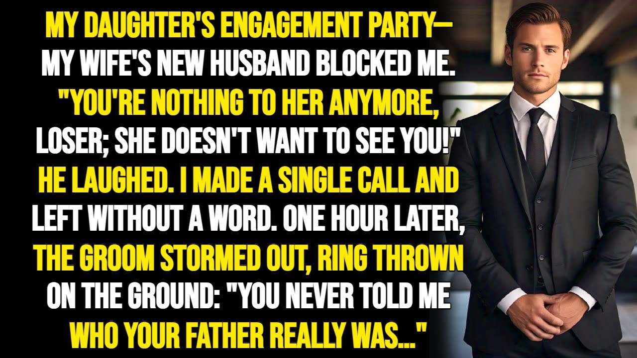 My Wife's New Husband Blocked Me at My Daughter's Party—Then One Phone Call Destroyed Their Lives