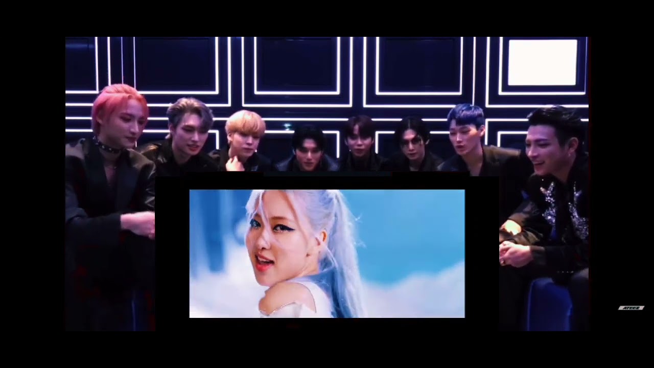 ateez reaction to blackpink how you like that mv