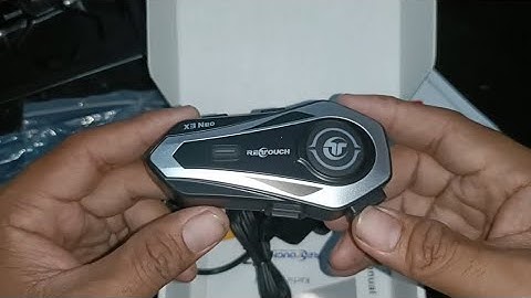 UNBOXING DAN REVIEW INTERCOM RETOUCH  X3 NEO