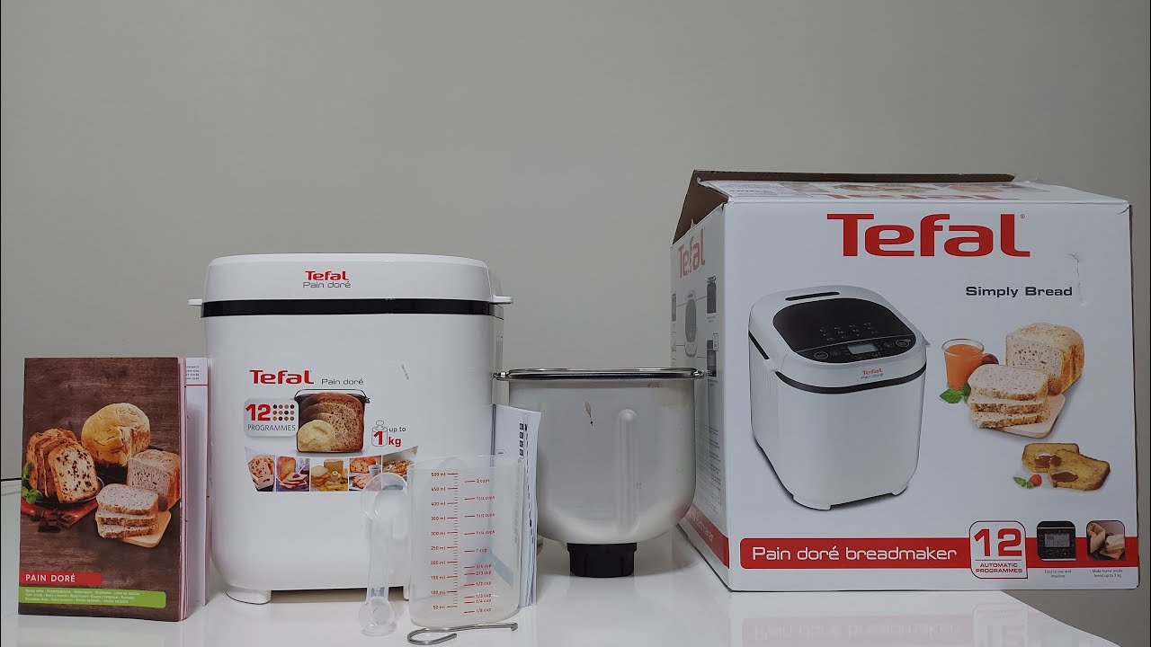 TEFAL PAİN DORE EKMEK YAPMA MAKİNESİNİN TÜM ÖZELLİKLERİ,KULLANIMI,ARIZALARIVEKUTUAÇILIMI(PAİNPLAİSİR