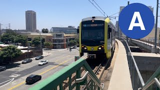 Metro Los Angeles “A” Line Light Rail Public Transit Compilation