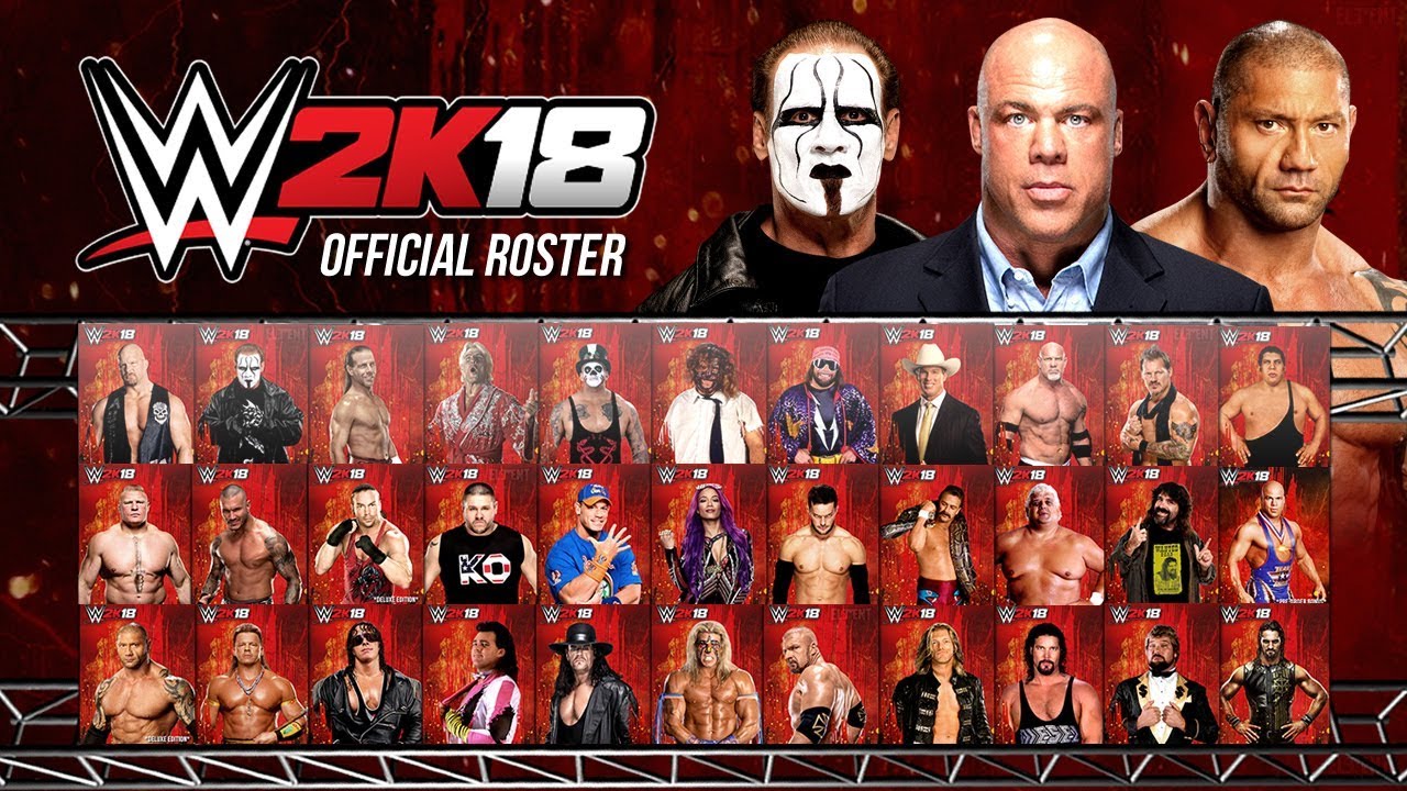 wwe rosters