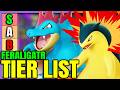 Pokemon Unite TIER LIST FERALIGATR + TYPHLOSION Ranked Season 35