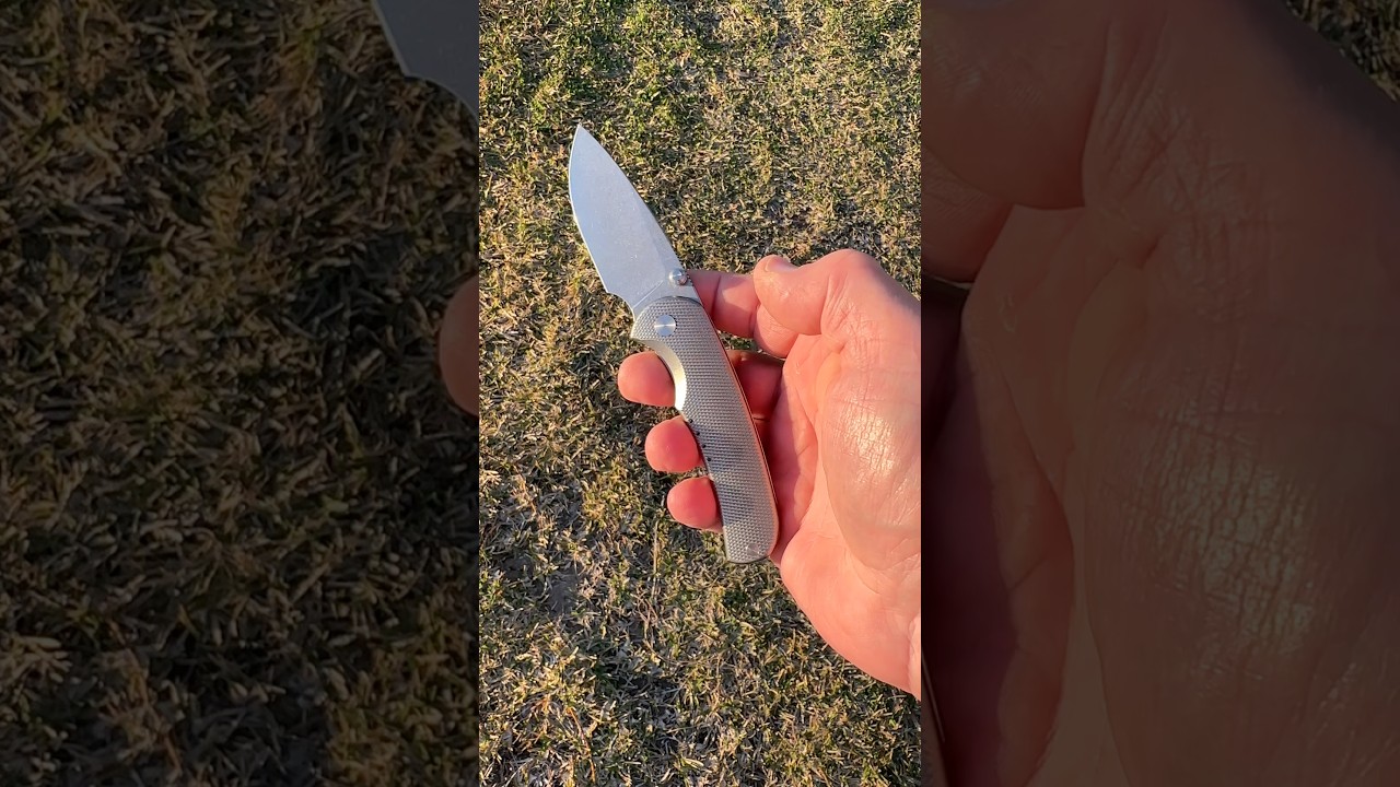 My Quiet flat ground Vanax Carry Drift C knife is a perfect EDC carry&hellip; so smooth & silky