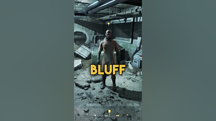 Calling Danse's Bluff
