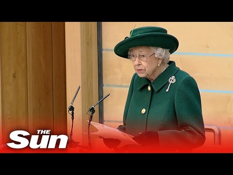 The Queen remembers happy times with Prince Philip as she opens a new session of Scottish Parliament.