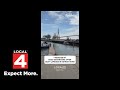 4 people rescued after boat capsizes in Detroit River