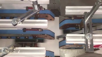 KGDH pre fold and crash lock bottom folder gluer machine working video