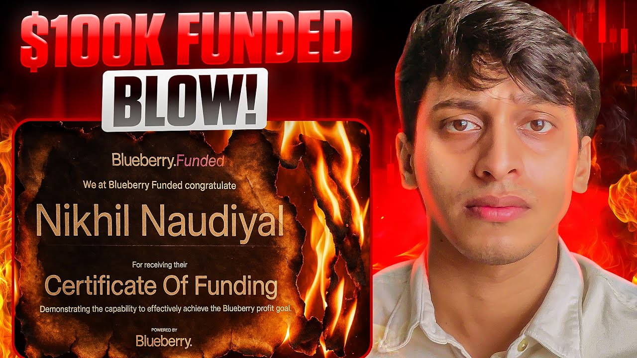 I Blew My $100K Funded Account | My Biggest Trading Mistake Ever