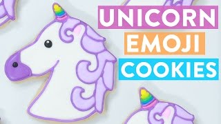 UNICORN EMOJI COOKIES Ft Lilly Singh - NERDY NUMMIES