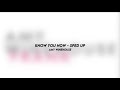 know you now - amy winehouse (sped up)