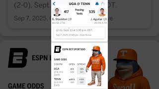 #georgiabulldogsfootball vs. #volnation #tennesseevols vs. #georgia