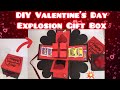 DIY Explosion Gift Box | Valentine’s Day Gift Idea ❤️🥰