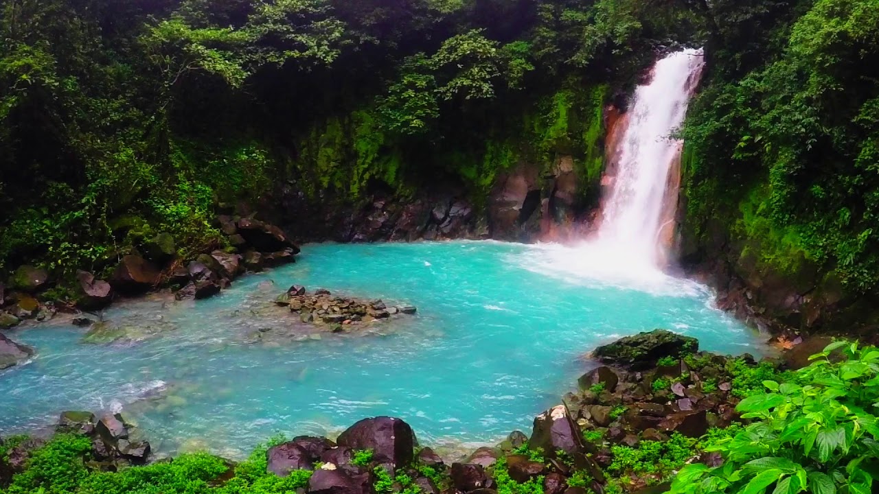 Rio Celeste Waterfall Tenorio Volcano National Park, Costa Rica YouTube Rio Celeste Waterfall Tenorio Volcano National Park, Costa Rica YouTube