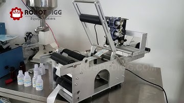 LT-50D round bottle labeling machine with printer
