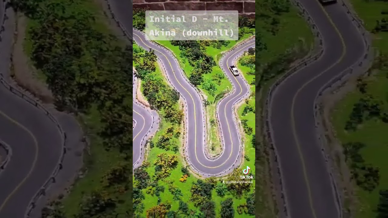 Initial D - Mt Akina touge (Model) 