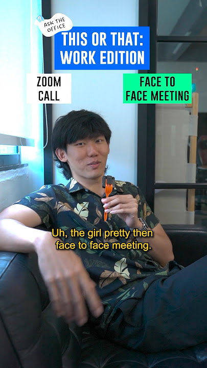 Work From Home or Office? (This Or That: Work Edition) #shorts #lifeattsl