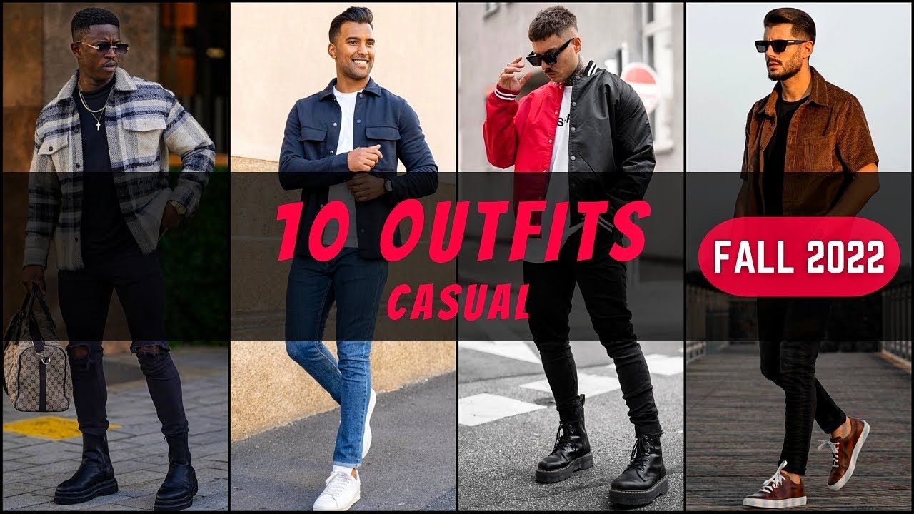 10 Latest Fall Casual Outfit Ideas for Men Men's Fashion 2022 Fall
