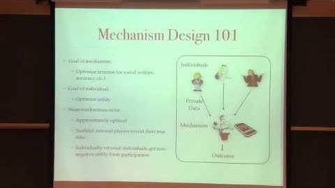 "Understanding Incentives for Privacy-Aware Individuals" (CRCS Lunch Seminar)