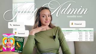 July Admin Day 💻 My realistic budget after moving, making friends, & setting goals!