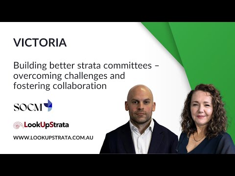 YouTube video about building better owners corporation committees in victoria