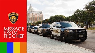 Message from Chief McManus