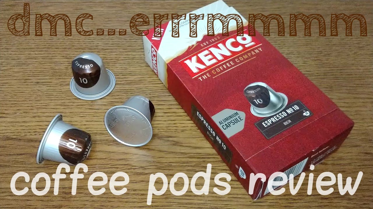 Kenco Espresso No.10 Coffee Pod's Review. YouTube