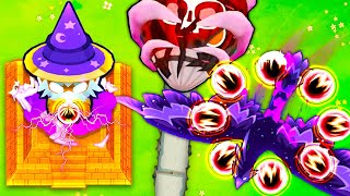 We created the SUN WIZARD PARAGON in BTD 6!