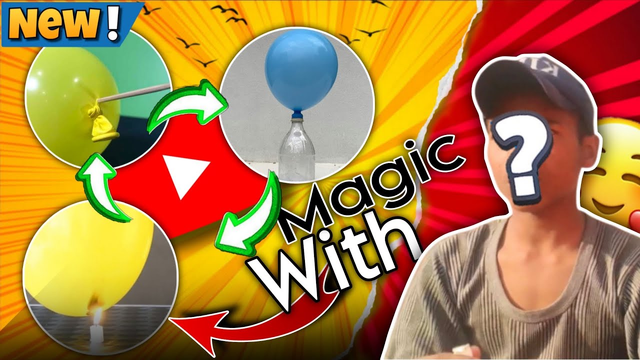 Magic With Balloon || Don't try to do it 😱 || ssvn_vlogs55