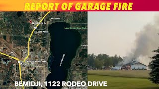 Sunday Evening Fire At Bemidji