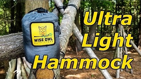Wise Owl Outfitters Ultralight Hammock - Super Compact and Ultra Light
