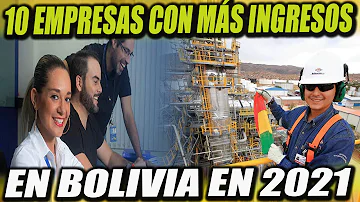 ¿Cuáles son las empresas más grandes de Bolivia?