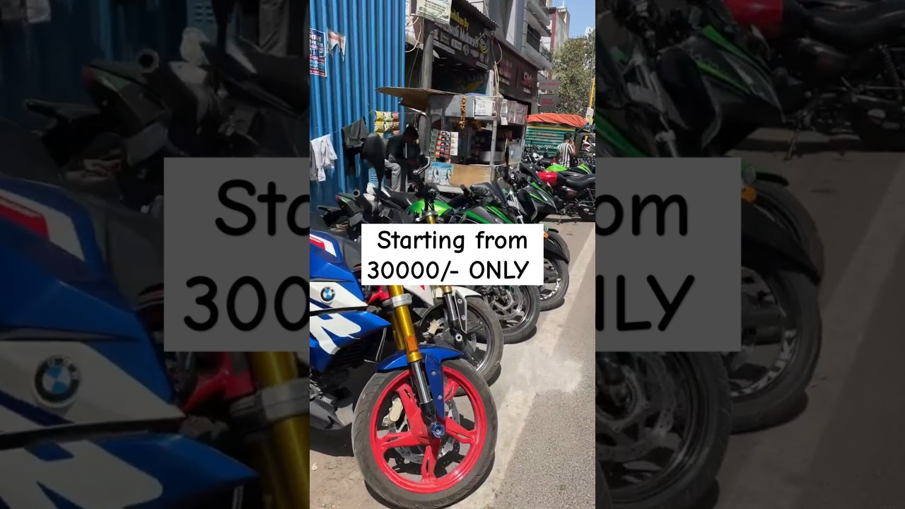 Second hand bike market Karol Bagh Delhi 