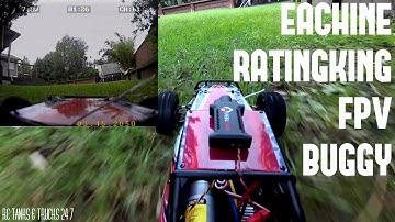 EACHINE RatingKing FPV 4WD Buggy - Range Test & Camera Quality