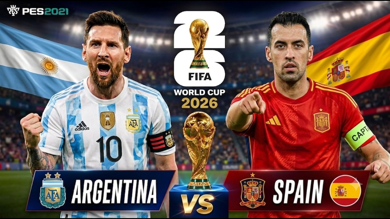 eFootball PES 21 Gameplay | Fifa World Cup 2026 Live Simulation