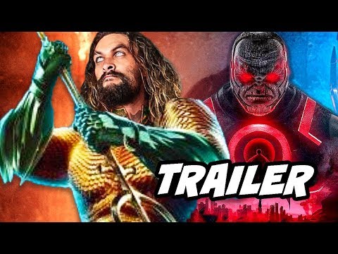 Aquaman Trailer - Justice League and Darkseid Easter Eggs