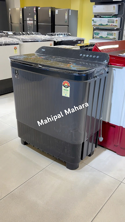 Haier semi automatic washing machine 11kg#Haier #shortvideo#viralshort#trending#mahipalmahara