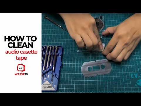 How To Clean Audio Cassette Tape