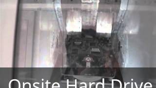 Onsite Hard Drive Shredding