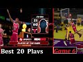 (PS2) NBA 2k9 - Jordan playerlock: Finals End... Best 20 plays (Game 6)