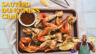 Wok-Sautéed Dungeness Crab with Garlic Butter Soy Sauce