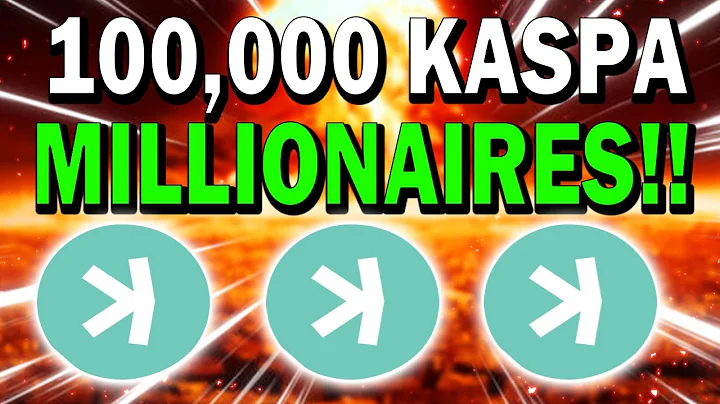 KASPA CRYPTO!! 100,000 KASPA WILL MAKE MILLIONAIRES!!
